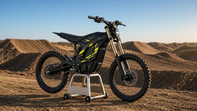 Illustration: a Sur-Ron electric dirt bike.
